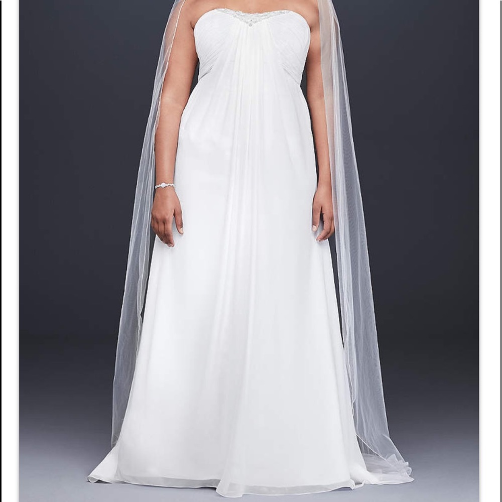 NWT David's Bridal Wedding Gown